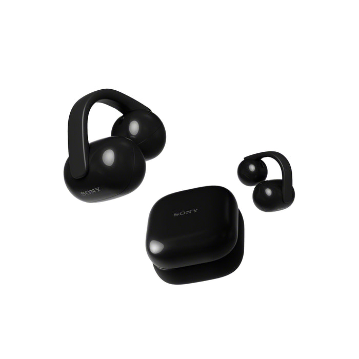 Sony Linkbuds Clip | In-ear headphones - Wireless - Black | 01 | Sonxplus Victoriaville
