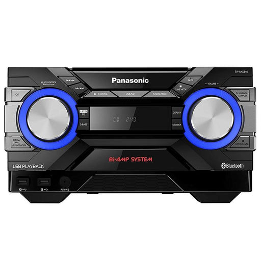 Panasonic SC-AKX640K | CD Stereo - Bluetooth - AIRQUAKE BASS - Bi-Amp - DJ Jukebox - Multicolor LED lighting-Sonxplus Victo/Thetford