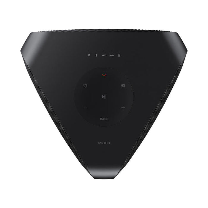 Samsung MX-ST50B | Powerful portable speaker - Sound tower - Bluetooth - 240W - Karaoke function - LED lights - Multiple Bluetooth connection - Black-Sonxplus Victo/Thetford