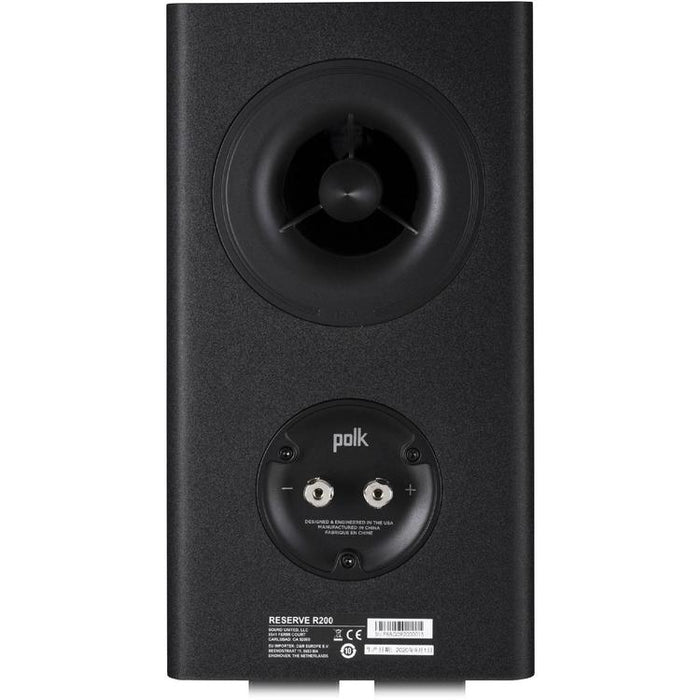 Polk Reserve R200 | Bookshelf Speakers - Excellent home theater detail - Black - Pair-Sonxplus Victo/Thetford