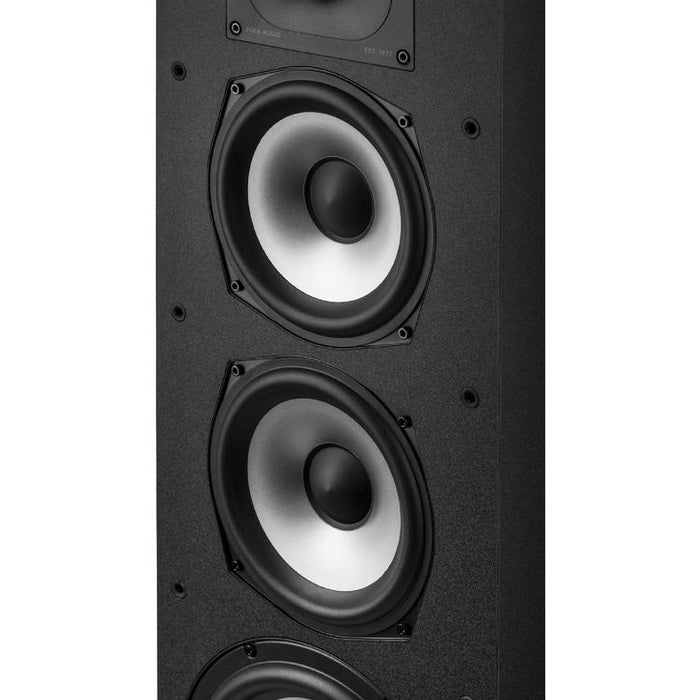 Polk Monitor XT70 | Floorstanding Speakers - Tower - Hi-Res Audio Certified - Black - Pair-Sonxplus Victo/Thetford