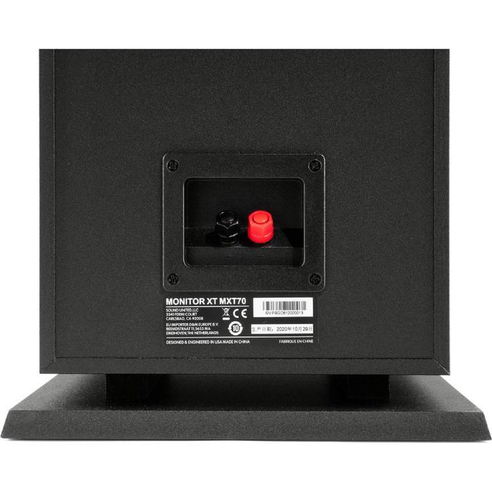 Polk Monitor XT70 | Floorstanding Speakers - Tower - Hi-Res Audio Certified - Black - Pair-Sonxplus Victo/Thetford