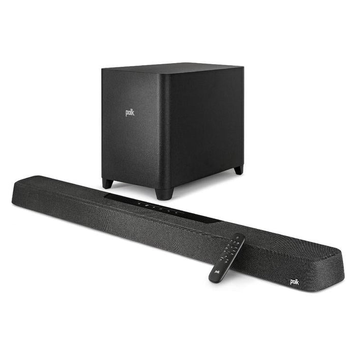 Polk MagniFi MAX AX | 5.1.2 Home Theater System - Max Soundbar - 1 Wireless 10" Subwoofer - Black-Sonxplus Victo/Thetford