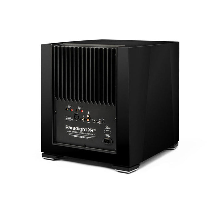 Paradigm XR11 | Caisson de graves 11" - Système de suspension trilinéaire - Active Ridge - 1100 W RMS - Noir piano-Sonxplus Victo/Thetford