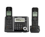 Panasonic KX-TGF342B | Cordless phone - 2 handsets - Answering machine - Black-Sonxplus Victo/Thetford